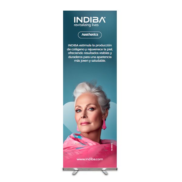 Roll-up INDIBA  Aesthetics